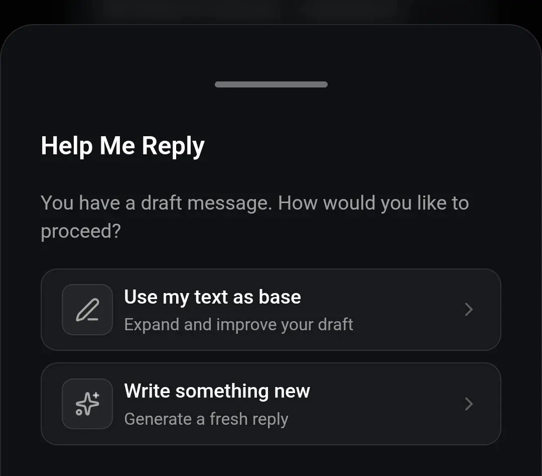 Help Me Reply — LettuceAI