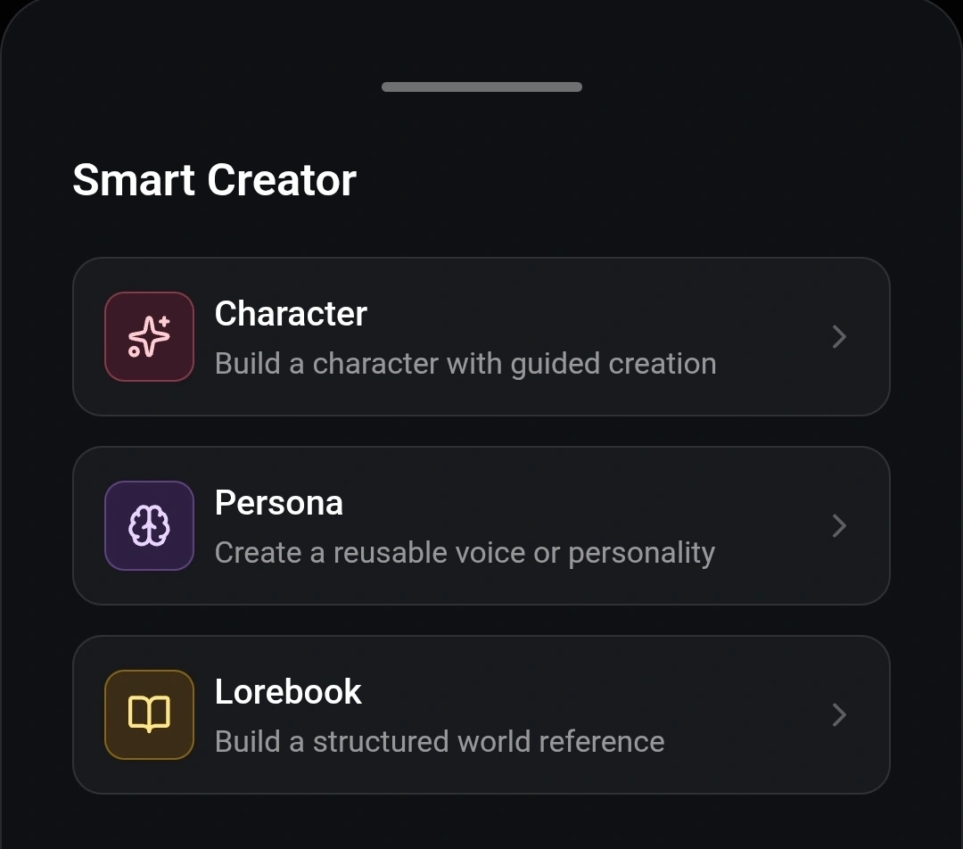Smart Creator — LettuceAI